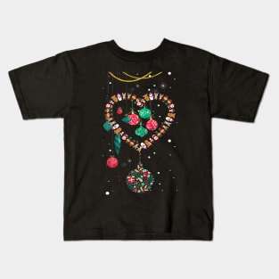 Christmastime and Wintertime Kids T-Shirt